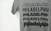 Philadelphia sports tshirt, Philadelphia pride shirt, famous Philly fonts tshirt, Philadelphia souvenir adult tshirt