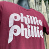 phillie phillie retro phillies baseball shirt by exit343design