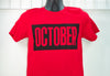 Phillies Red October tshirt, Phillies fan tshirt, Philadelphia baseball tshirt, tee