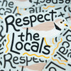 Respect the Locals: Piping Plover sticker, New Jersey Shorebird sticker
