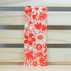 Red Flower Bookmark, Art Bookmark Gift Idea for Teacher