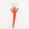wacky waver decorative plant stake for houseplants