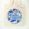 Rhode Island tote bag, Rhode Island souvenir, Rhode Island icons reusable bag, rhode island wedding tote bag