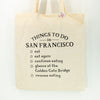 San Francisco tote bag, San Francisco foods gift idea, San Francisco souvenir