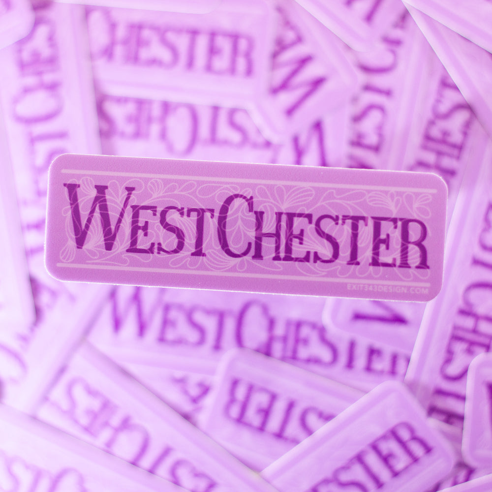West Chester sticker, West Chester Pennsylvania gift, West Chester fir ...