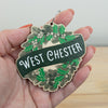West Chester PA Christmas Ornament | Wooden Hometown Holiday Keepsake