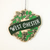 West Chester PA Christmas Ornament | Wooden Hometown Holiday Keepsake