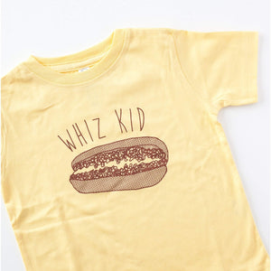 philly cheesesteak toddler tee that says whiz kid, by exit343design