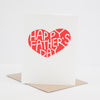 classic father's day card printed in the USA by exit343design