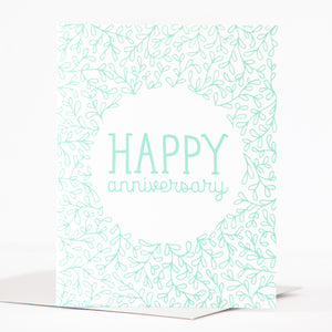 simple happy anniversary card by exit343design