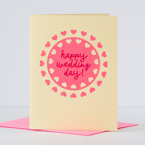 happy wedding day card for congratulations by exit343design