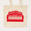 chicago tote bag, modified Wrigley Field tote bag by exit343design