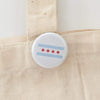 Chicago flag pinback button