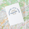 sending love from Pennsylvania greeting card by exit343design