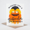 funny Gritty birthday card by exit343design