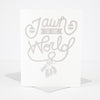 jawn to the world funny holiday card