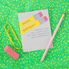 funny birthday card about pencils
