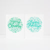 Happy Holidays card, festive Christmas card, nature-inspired holiday card, colorful holiday card