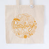 Pittsburgh tote bag featuring Pittsburgh icons by exit343design