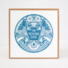 The Keystone State Pennsylvania art print by exit343design