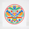 robin bird print pennsylvania hex sign with common pennsylvania backyard birds