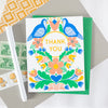 colorful thank you card by exit343design