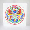 house finch Hex sign art print by exit343design
