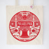 Philadelphia souvenir tote bag by exit343design
