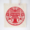 Philadelphia souvenir tote bag by exit343design