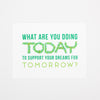 motivational quote art print by exit343design