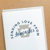 Lancaster Pennsylvania greeting card printed in the USA by exit343design