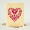 all occasion greeting card with a heart