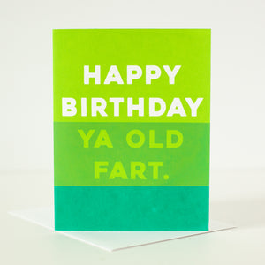 cheeky birthday card for milestone birthday