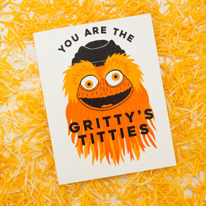 funny Gritty card Philadelphia