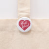 heart and rhode island pinback button