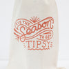 wine gift bag, funny holiday gift idea, 'tis the season to get tipsy bag by exit343design