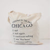 Chicago eats tote bag by exit343design