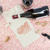 wine gift bag, funny holiday gift idea, 'tis the season to get tipsy bag by exit343design
