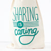 sharing is caring all-occasion gift bag for wine by exit343design