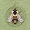 honeybee Christmas tree ornament