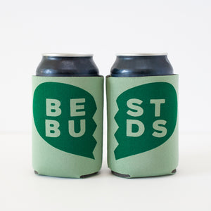 best friends can koozie in sage green