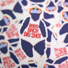 Big Shot vintage Philadelphia mascot vinyl sticker, funny Philadelphia sticker, Sixers inspired sticker