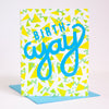 birth-YAY birthday card, happy birthday blank card, all ages birthday card