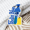 blue jay sticker for bird watcher