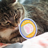 funny cat toe bean sticker