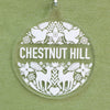 Chestnut Hill Christmas ornament, Chestnut Hill holiday ornament, woodland Christmas ornament