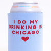 Chicago gift idea, local craft beer koozie, drink local can coolie, Chicago craft beer, Chicago koozie