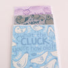 What the cluck chicken birthday card, birthday card for backyard chicken owner