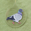 city pigeon Christmas tree ornament
