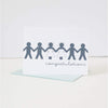 wedding card for gay wedding, LGBTQ friendly card by exit343design